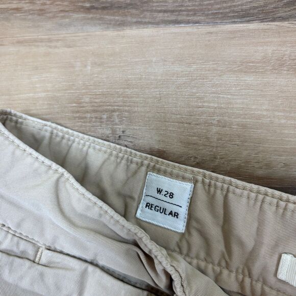 Norse Projects Pants Mens 28 x 27 Chino Aros Light Twill Khakis Slim Straight - Picture 9 of 11